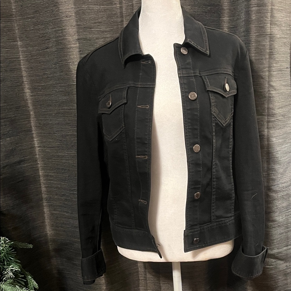 The Limited Black Denim Jacket